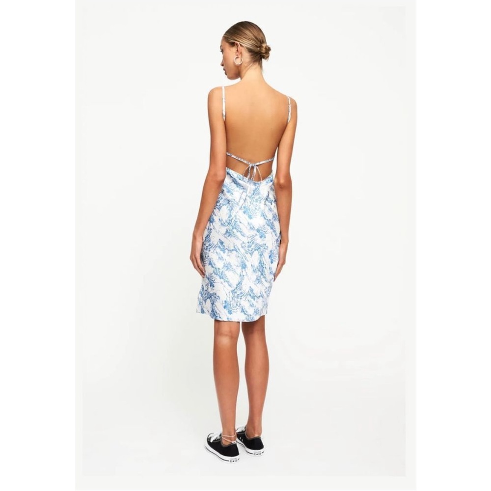 Lioness - Nostalgia 90’s dress, blue porcelain, XS